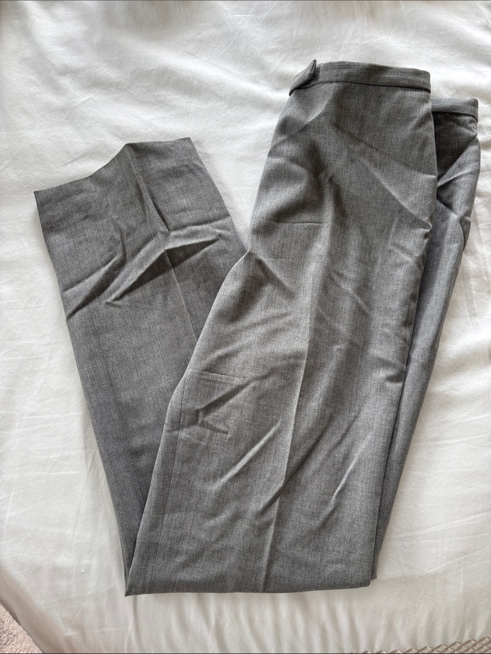 Ann Taylor Gray Tailored Dress Pants
